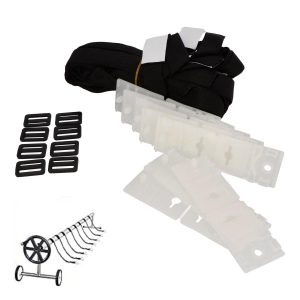 Mounting kit for solar covers