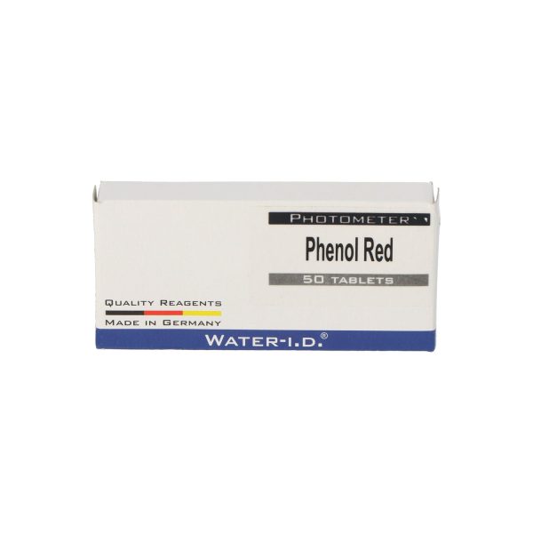 50 tablets Phenol Red / pH value for PoolLab