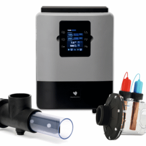 Aquascenic Pool Hydrolyse, Ionisierung und Elektrolyse mit pH-Regulierung