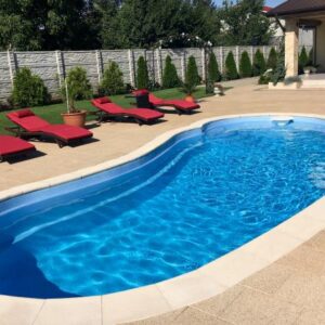 Keramik Pool Komplettset Cera Bay Swift mit Skimmer Pool