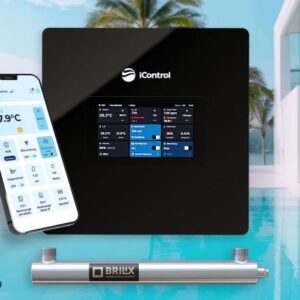 Pool Desinfektion iControl UV mit Touchdisplay, intelligenter Poolsteuerung und optionaler pH Regulierung