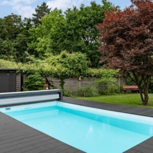 Pool Rolladenabdeckung - Oberflurrolladen „Bank“