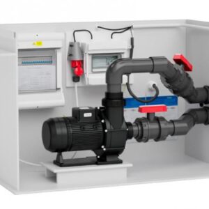 Pool-Technikschacht Jet mit Gegenstromanlage und Zeitschaltuhr inkl. Piezo-Steuerung