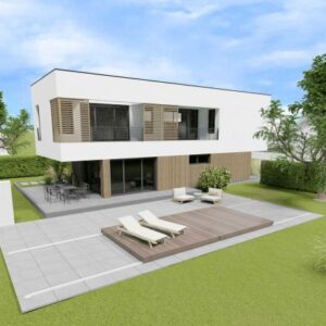 Pool Terrassendeck / begehbare Poolabdeckung SkyCover® Terrace
